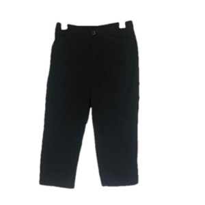 Croft & Barrow Classic Fit Stretch Capri Pants Size 6 Black